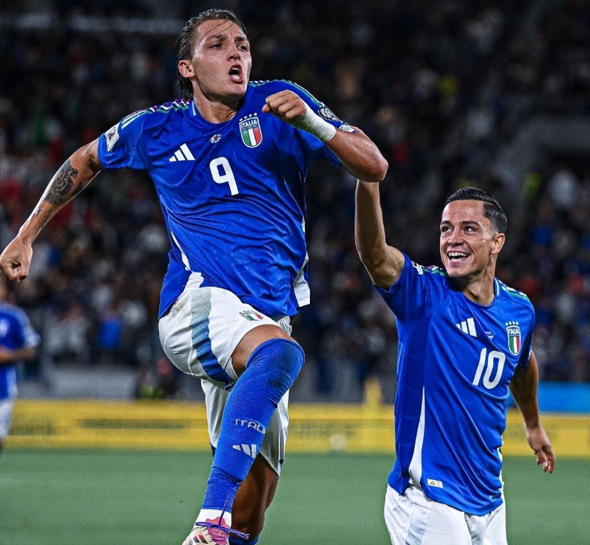 5：0！2人独造3球，加图索神换人+首秀告捷，意大利5球大胜弱旅